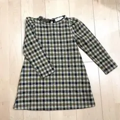 ワンピース　チェック柄　116サイズ　ZARA