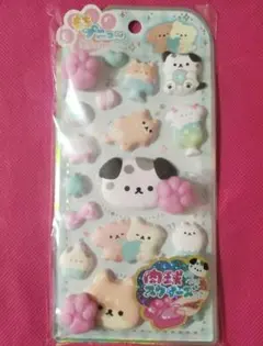 【国内正規品】もちプニューステッカー 肉球スクイーズ クラックス 肉球シール