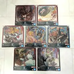 一番くじ ワンピース EX 挑め！百花繚乱鬼ヶ島メタリック色紙 ９枚セット