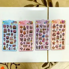 【新品】KPOPガールズ デーモン・ハンターズ ぷっくりシール 4シートセット②