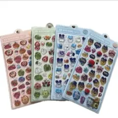 たまごっち ボンボンドロップ風シール 4枚セット　3D 短時間出品中！