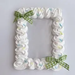 【No.336】ホイップデコ B8 トレカケース ソフトクリーム風 グリーン