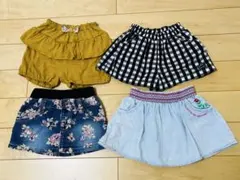 セット はらぺこあおむし ショートパンツ 90 短パン パンツ ベビー スカートのサムネイル