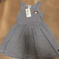 新品タグ付き プチバトー ワンピース 4ans 104cm