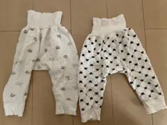 ベビー　腹巻き付きズボン　部屋着　80