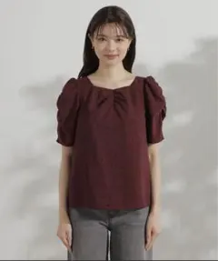 PROPORTION BODY DRESSING　ハートドットブラウス