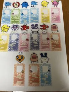 【値下げ】たまごっち　ブックマーク　20点セット&ケース付き