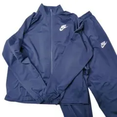 【美品】NIKE セットアップ ジャージ XXL 2XL 無地 ネイビー