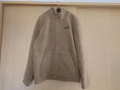 PUMA フリースジャケット M ベージュ