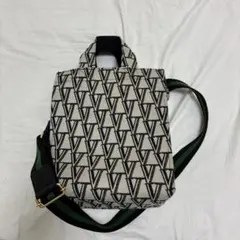LACOSTE 幾何学模様 ショルダーバッグ - メルカリ