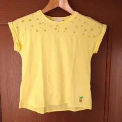 DADDY OH DADDY 　女児Tシャツ　星柄黄色　130のサムネイル
