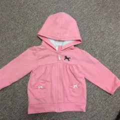 carter's フード付きトレーナー 12ヶ月 ピンク