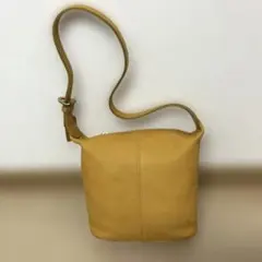 希少 オールドコーチ ワンショルダーハンドバッグ オレンジ