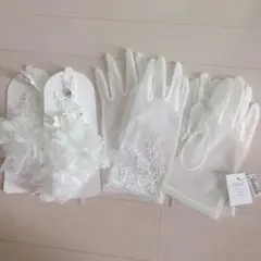Cherie♡ウェディンググローブ1点♡ノーブランド2点♡3点セット