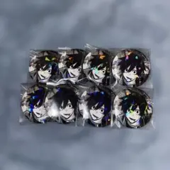 桃源暗鬼 原作 マズル ホログラム 缶バッジ vol.7 淀川 真澄 7個セット