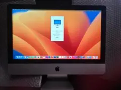 iMac　21.5型・Ci5／16GB／SSD+HDD・オフィス2019＋W11のサムネイル