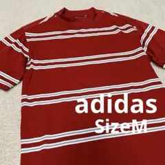 アディダス ゴルフ ボーダー モックネック クライマクール レッド系 メンズ Mのサムネイル