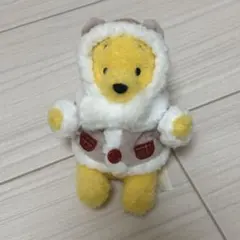 【最終値下げ】ディズニー クリスマス くまのプーさん ぬいぐるみ バッジ