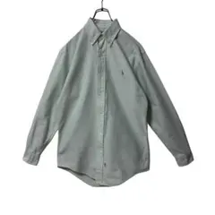 【RALPH LAUREN】L/S ボタンダウンシャツ ストライプ カラーポニー