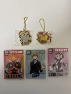 僕のヒーローアカデミア一番くじ -連なる星霜- アクリルスタンド　メタルチャーム