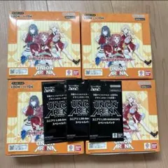 【新品未開封】ユニアリ 学園マス 2BOX ソードアートオンライン1BOXセット 新品未開封】ユニアリ 学園マス 2BOX ソードアートオンライン