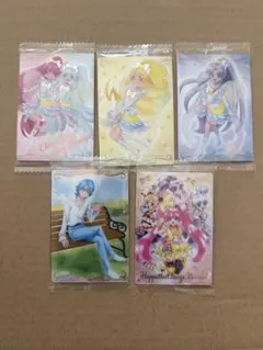 プリキュアウエハース11 ハピネスチャージプリキュア5枚セット