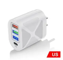 48W PD 急速充電器★4ポート★iPhone★Android★iPad