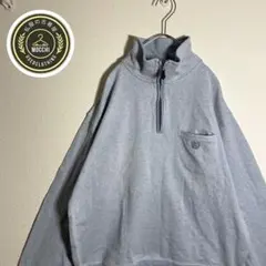 US古着　90's   プルオーバー　ハーフジップ　スウェット　ラルフローレン