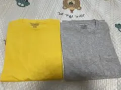 「在庫処分Amazon Essentials Tシャツセット（イエロー・グレー）