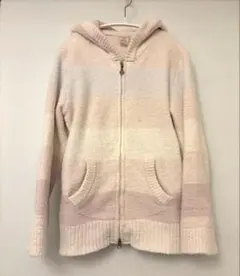 ジェラートピケふわもこパーカーボーダー