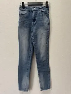 リエンダ　rienda スキニー　パンツ　ズボン　スキニーデニム　24インチ