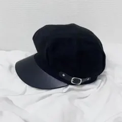 キャスケット ブラック