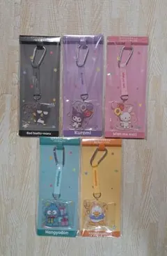 サンリオ 当たりくじ アクリルキーホルダー 5点