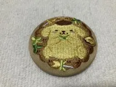 サンリオ　刺繍缶バッチ