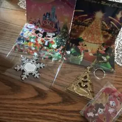 ディズニー非売品　クリスマスチャーム　３個セット