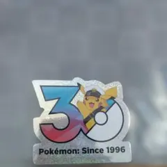 ポケットモンスター　30周年ステッカー　クリアファイル　ポケモン　ナムコのサムネイル