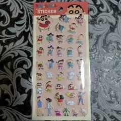 セリア クレヨンしんちゃん ぷっくりステッカー ましゅまろシール １個