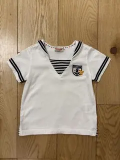 ミキハウス　マリンTシャツ　90cm