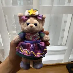 ラスト1 香港ディズニー 20周年 リーナベル ぬいぐるみチャーム キーホルダー