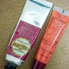 ロクシタン☆ハンドクリーム☆リップグロスセットのサムネイル