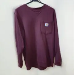 カーハート トレーナー　スウェット　プルオーバー　胸ポケット