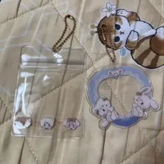 Lil ala mode mikko キャンドゥ 缶バッジカバー ジッパーケース