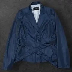 EMPORIO ARMANI ベルトデザイン テーラードジャケット 38