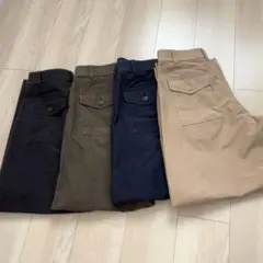 ユニクロ　ジャージーバレルレッグパンツ　M 中古4本