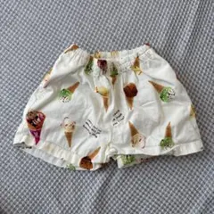 アプレレクール　80㎝　サーティワン 無地・総柄ハーフパンツ