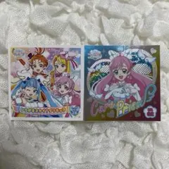ひろがるスカイプリキュア キュアプリズム レア シール ステッカー 2枚セット