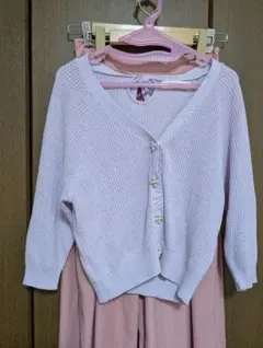 カーディガン　七分丈