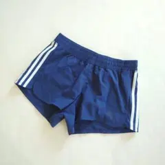 アディダス　ランニング用　ショートパンツ　タグ付き未使用品　ネイビー