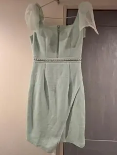 dazzyキャバドレス ミントグリーン ミニドレス タイト ノースリーブ