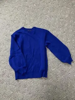 レディース　ニット　セーター　青